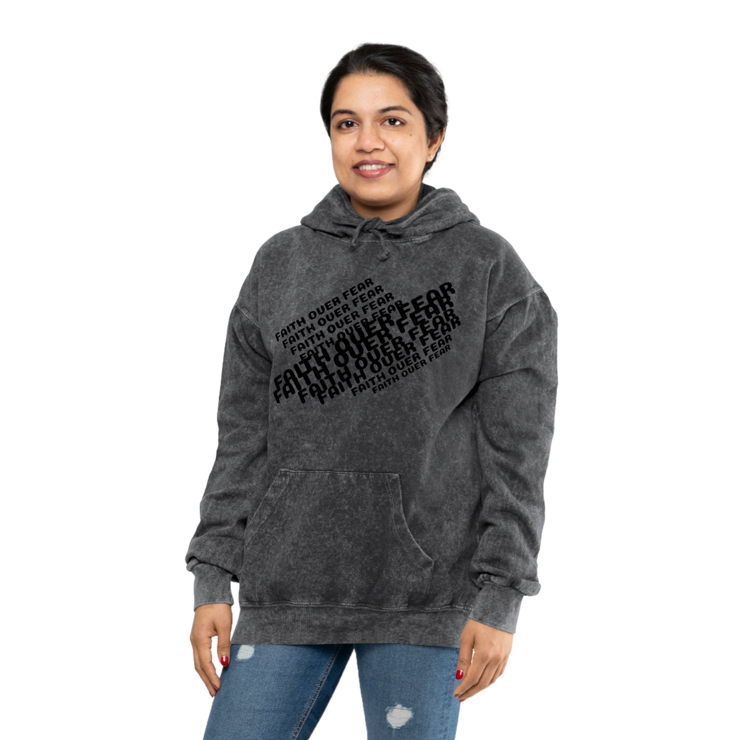 FOF Unisex Mineral Wash Hoodie